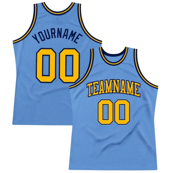 Custom Light Blue Gold-Navy Authentic Throwback Basketball Jersey BJV_92616975