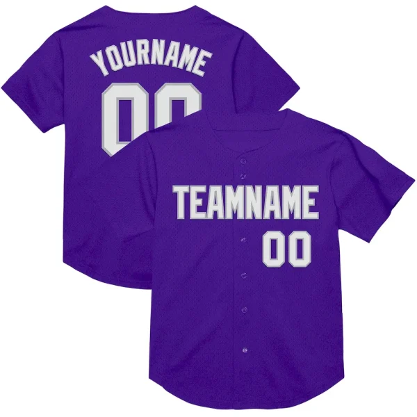 Custom Purple White-Gray Mesh Authentic Throwback Baseball Jersey MNS_83776792